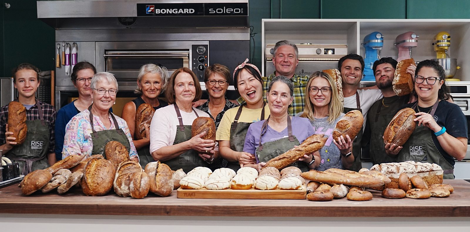 Workshop class group photo